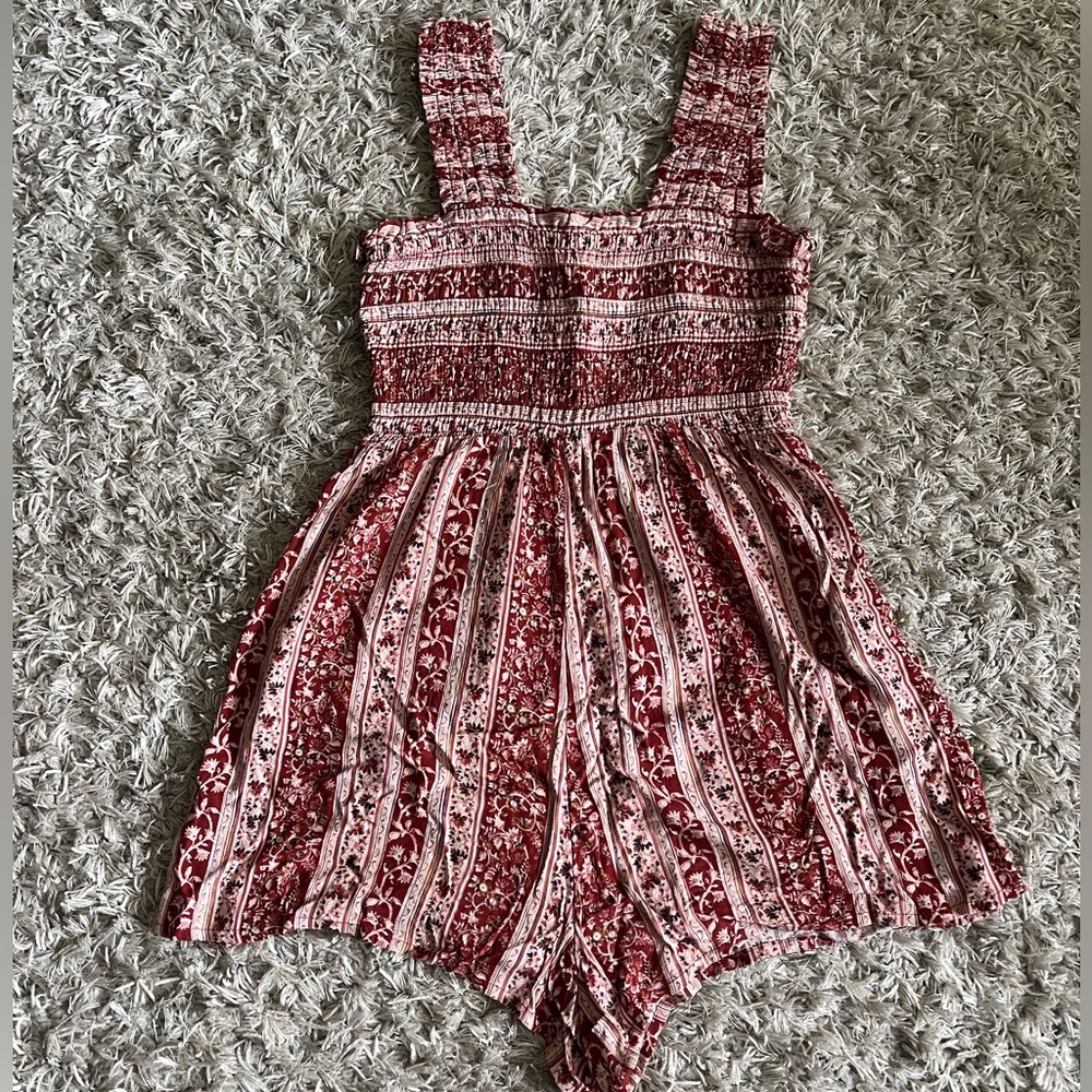 American Eagle Printed Romper